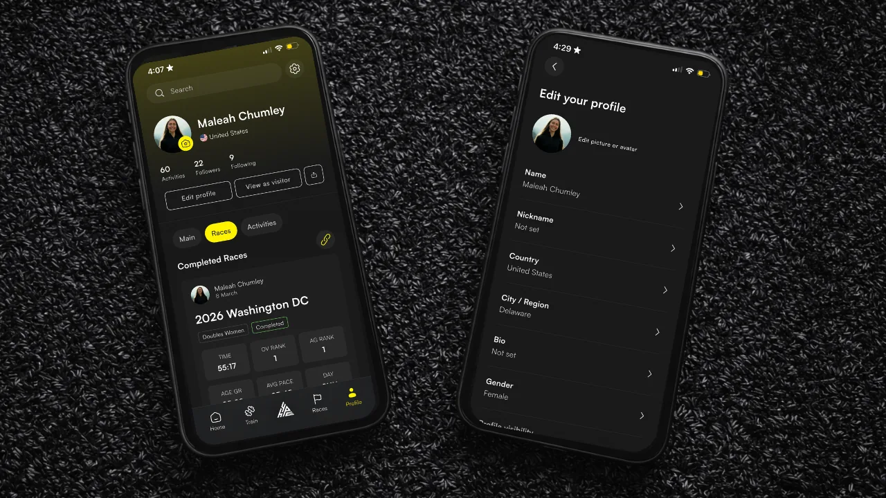 Account Setup card on Home feed